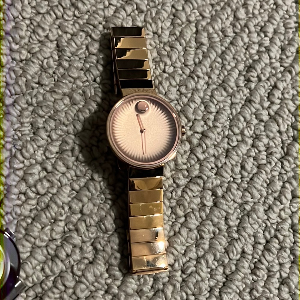 Movado Rose Gold Watch